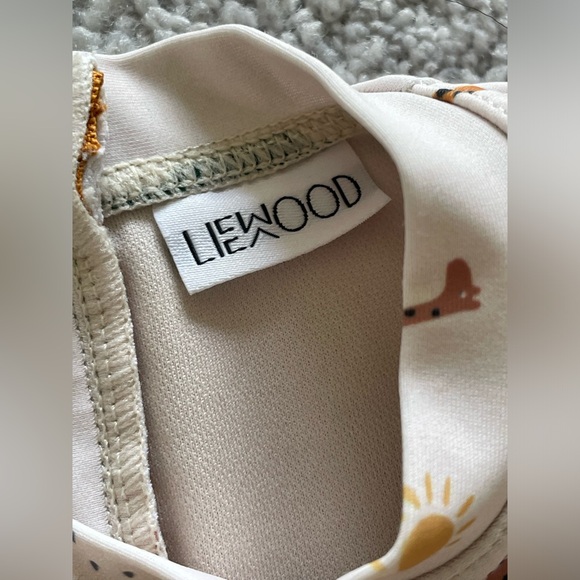 Liewood Sille Swimsuit in Ecru - Picture 8 of 9